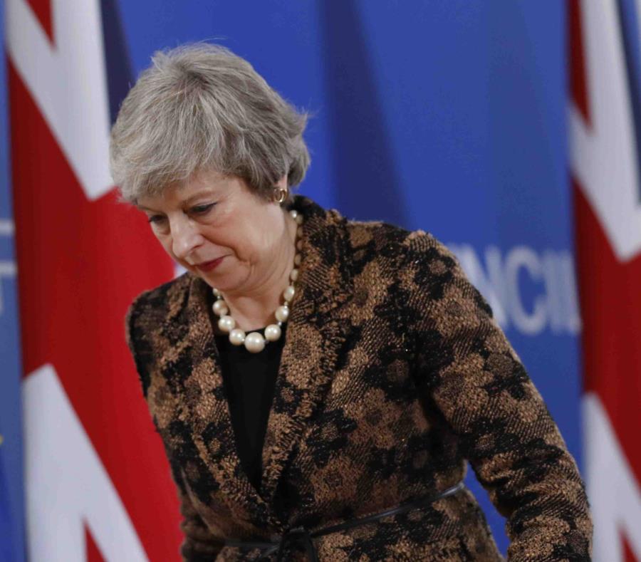 La primera ministra de Gran Bretaña, Theresa May (semisquare-x3)