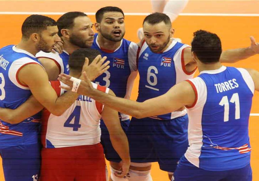 El sexteto boricua celebra una jugada. (FIVB) (semisquare-x3)
