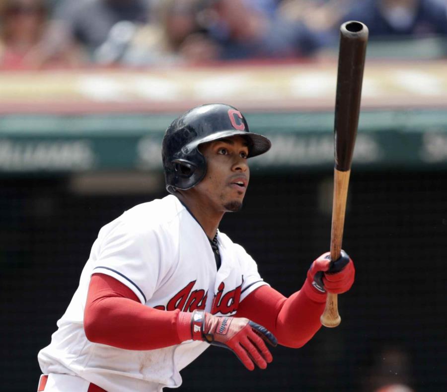 Francisco Lindor tuvo muchas razones para sonreír ya que castigó la pelota al son de .400 (de 30-12), con dos cuadrangulares, siete carreras impulsadas y siete anotadas. (AP / Tony Dejak) (semisquare-x3)