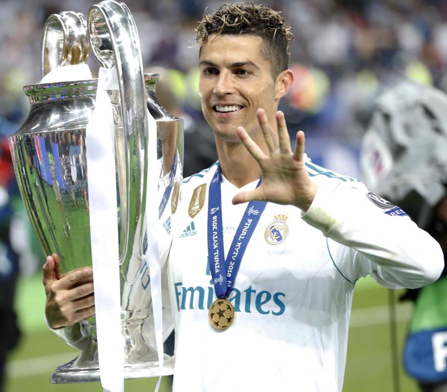 Cristiano Ronaldo intentará trasladar sus recientes éxitos en el Real Madrid –ganador de tres Liga de Campeones consecutivas– a la Copa Mundial. (AP / Pavel Golovkin) (semisquare-x3)