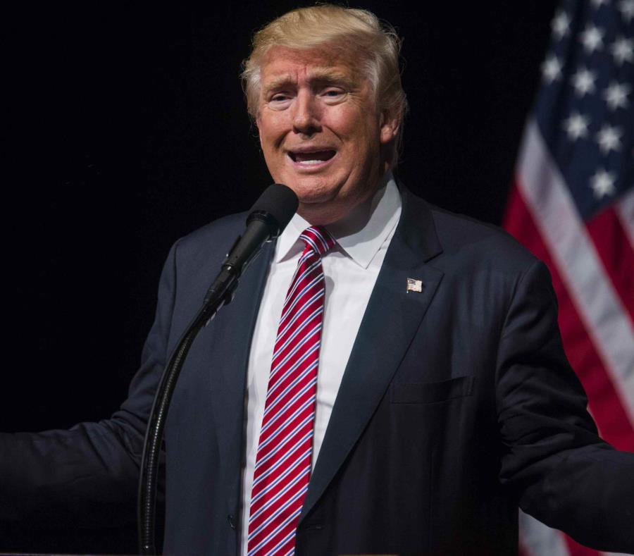 En la foto está Donald Trump, presidente de Estados Unidos. (semisquare-x3)