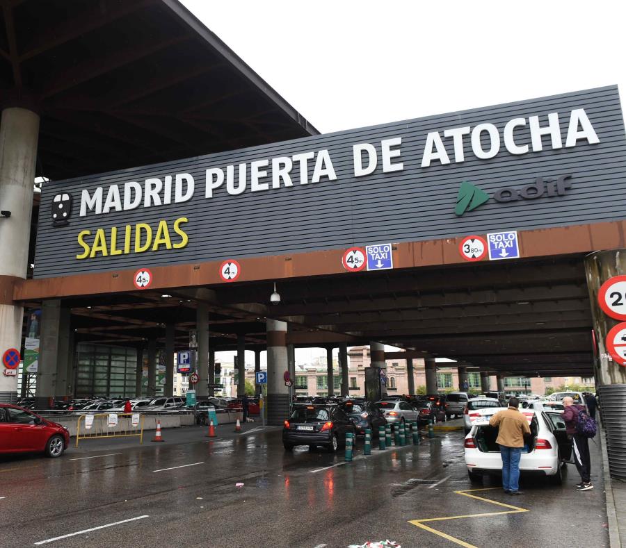 Vista de la estación de Atocha en Madrid. (EFE) (semisquare-x3)