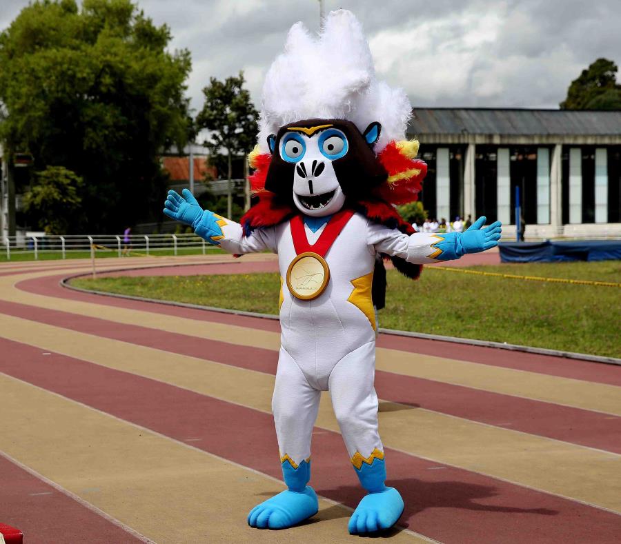 La mascota de la edición 23 de los Juegos Centroamericanos y del Caribe Barranquilla 2018