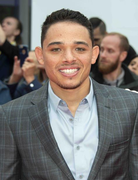 El actor Anthony Ramos se presenta en la premier de la película