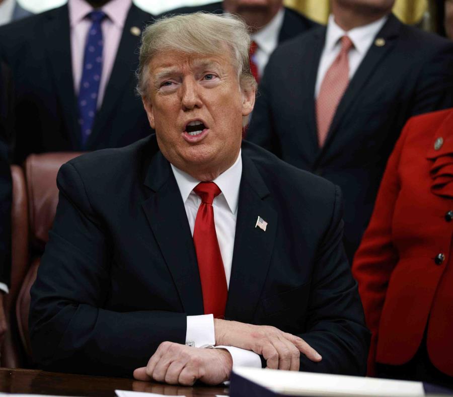 Donald Trump , presidente de Estados Unidos. (AP) (semisquare-x3)