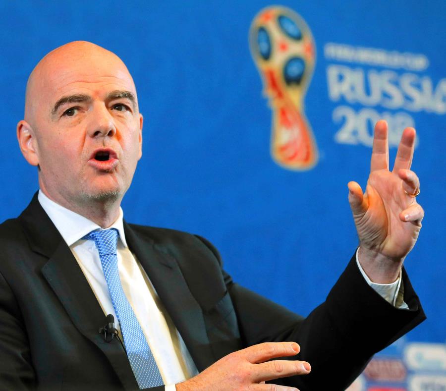 Gianni Infantino, presidente de la FIFA (semisquare-x3)